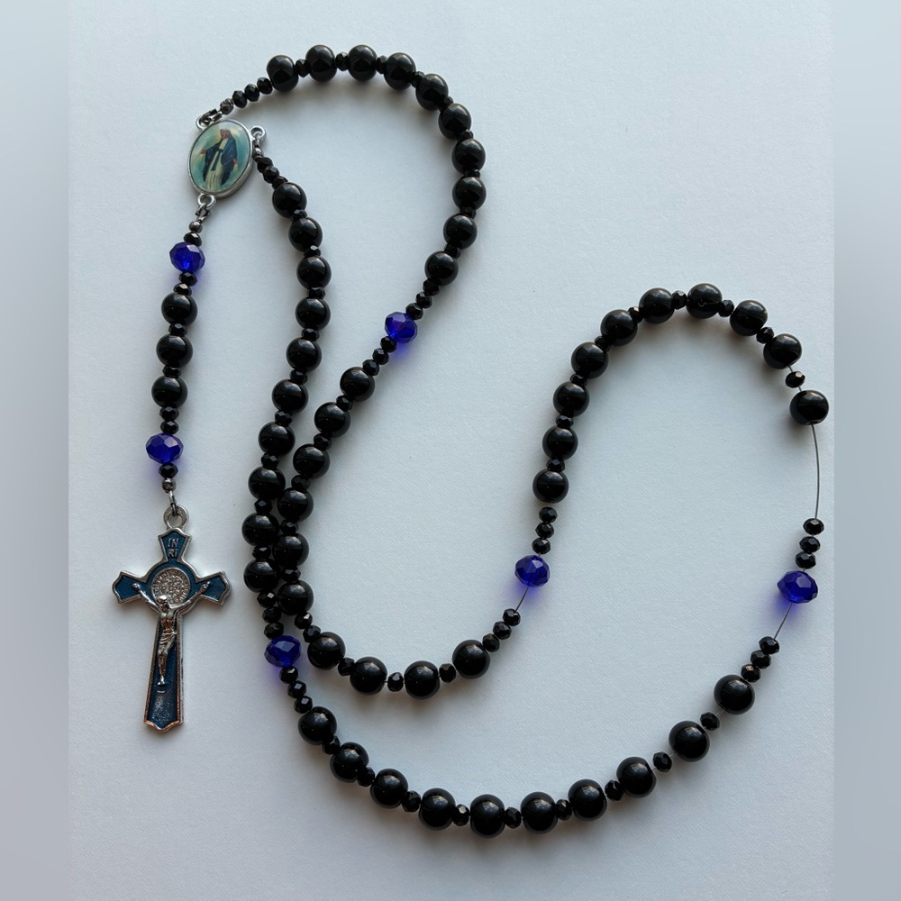 Handmade Wire Adult Rosary - Picture 5 of 5